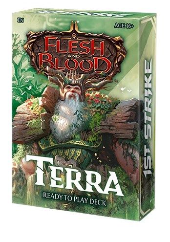 Flesh and Blood: 1st Strike Deck - Terra an Earth Guardian