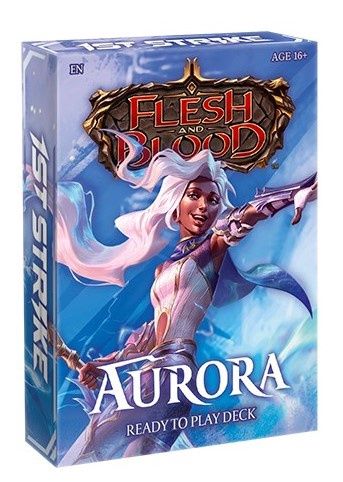 Flesh and Blood: 1st Strike Deck - Aurora Lightning Runeblade
