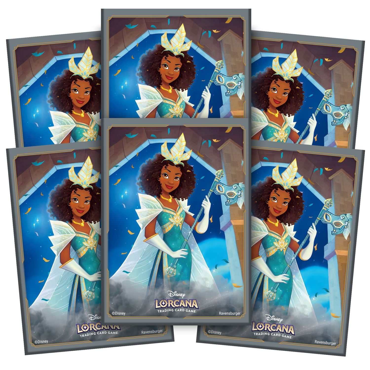 Disney Lorcana: Shimmering Skies Card Sleeves - Tiana