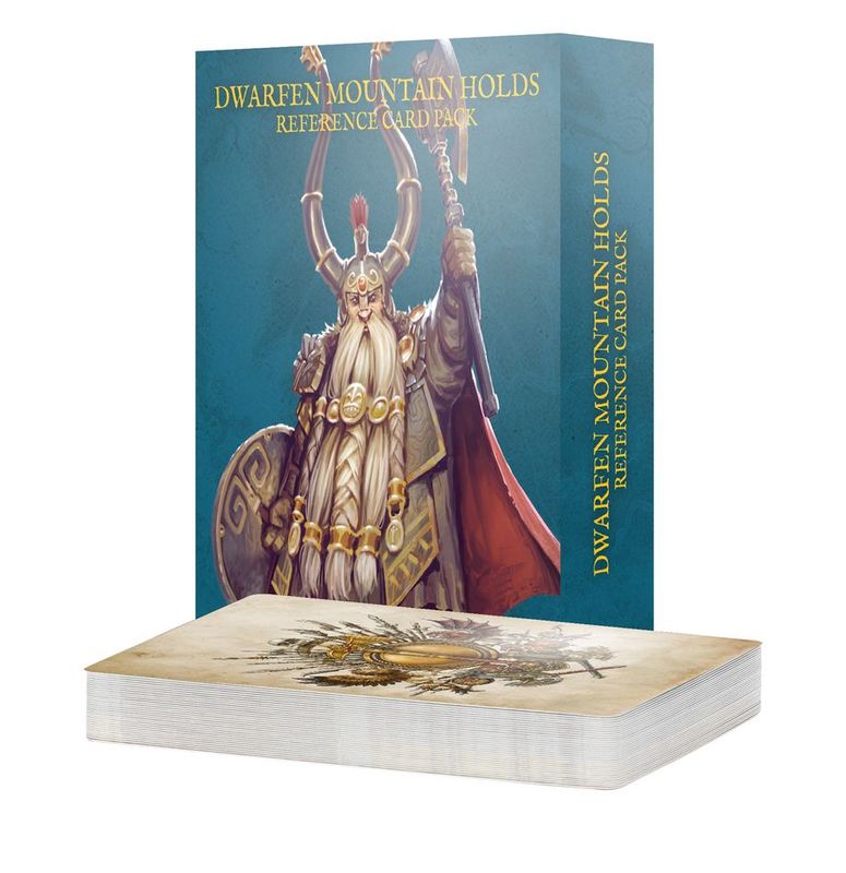 TOW: Dwarfen Mountain Holds Reference Card Pack