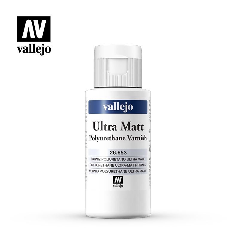 Vallejo Ultra Matt Polyurethane Varnish 60ml
