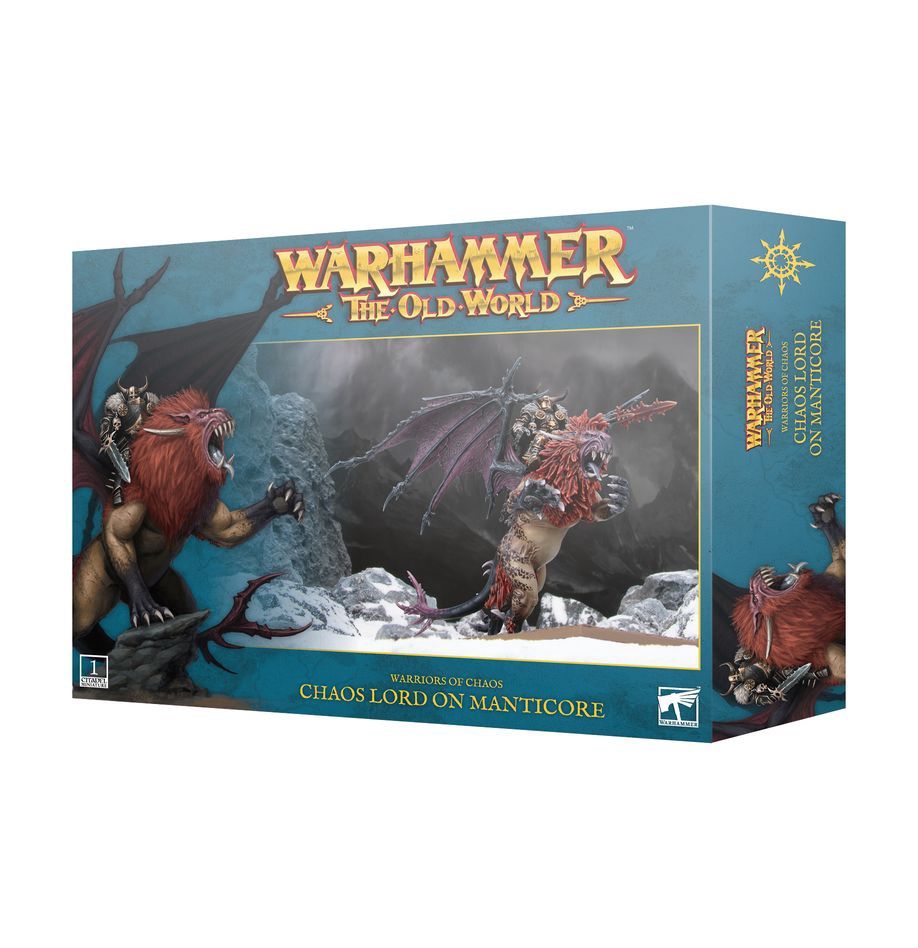 TOW: Warriors of Chaos - Chaos Lord on Manticore