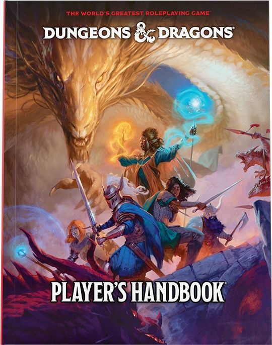 Dungeons &amp; Dragons RPG: Players Handbook Hard Cover (2024)