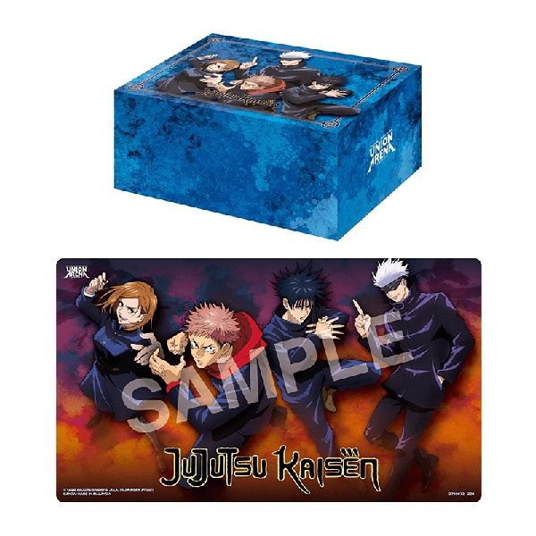 Bandai - Union Arena: Jujutsu Kaisen Playmat &amp; Half Storage Box