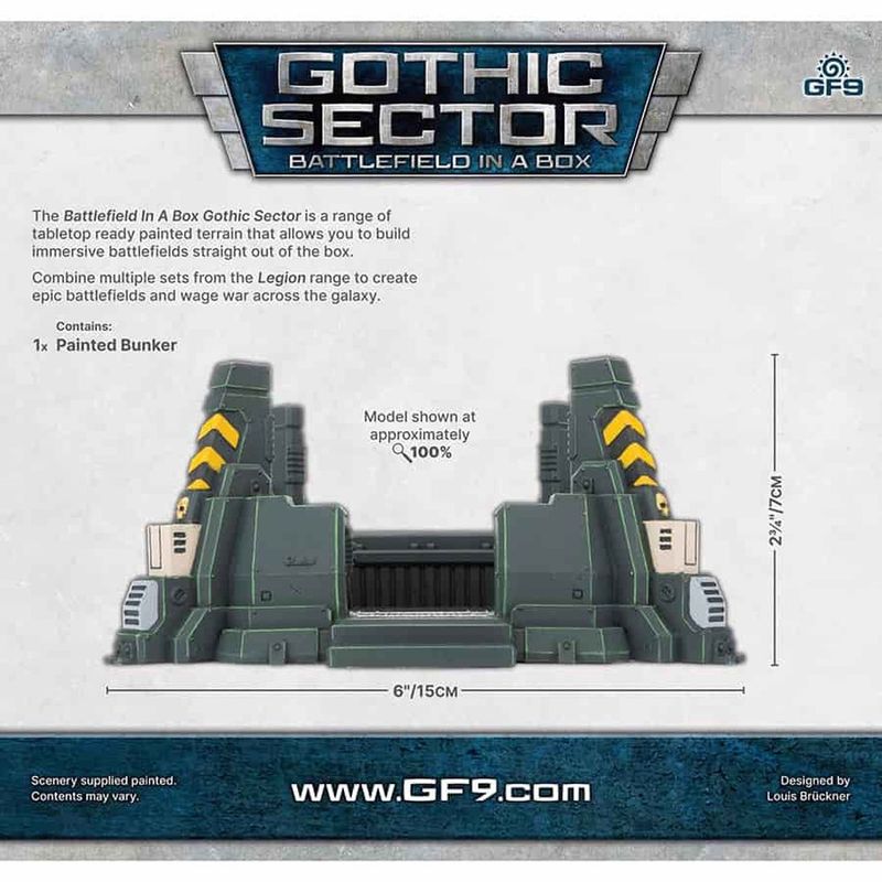 Battlefield in a Box: Gothic Sector: Legion Bunker