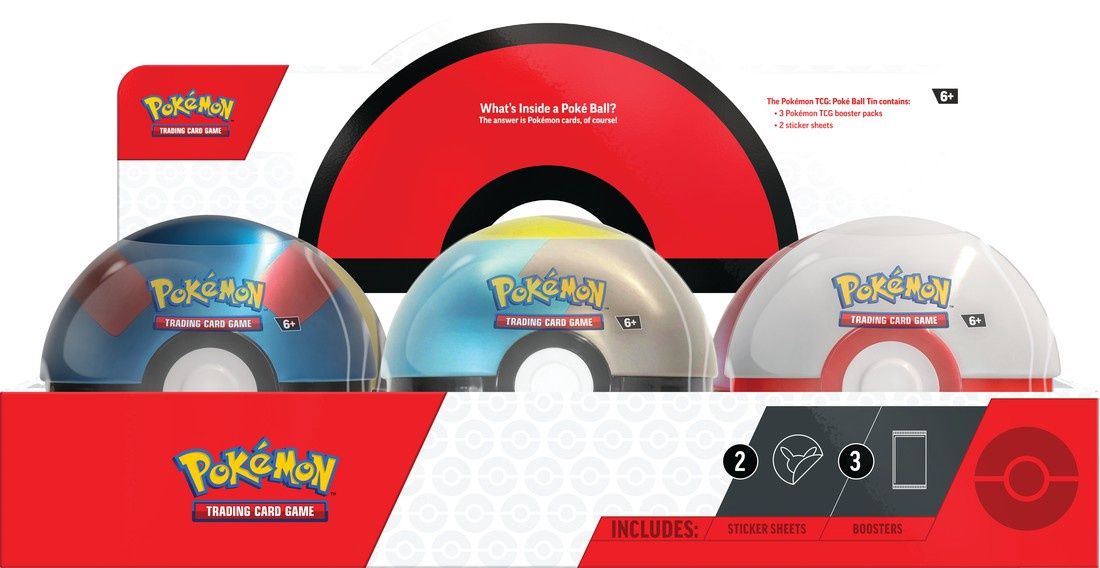 Pokemon: Poke Ball Tin - Ultra Ball - 2024 Q4