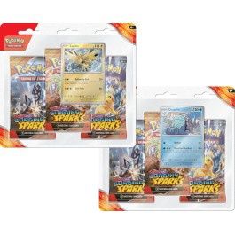 Pokemon: Surging Sparks 3-Pack Blister