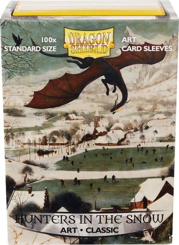 Dragon Shield - Hunters in the Snow - Brushed Art Sleeves (100)