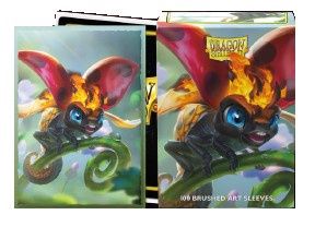 Dragon Shield - Burnbug - Brushed Art Sleeves (100)