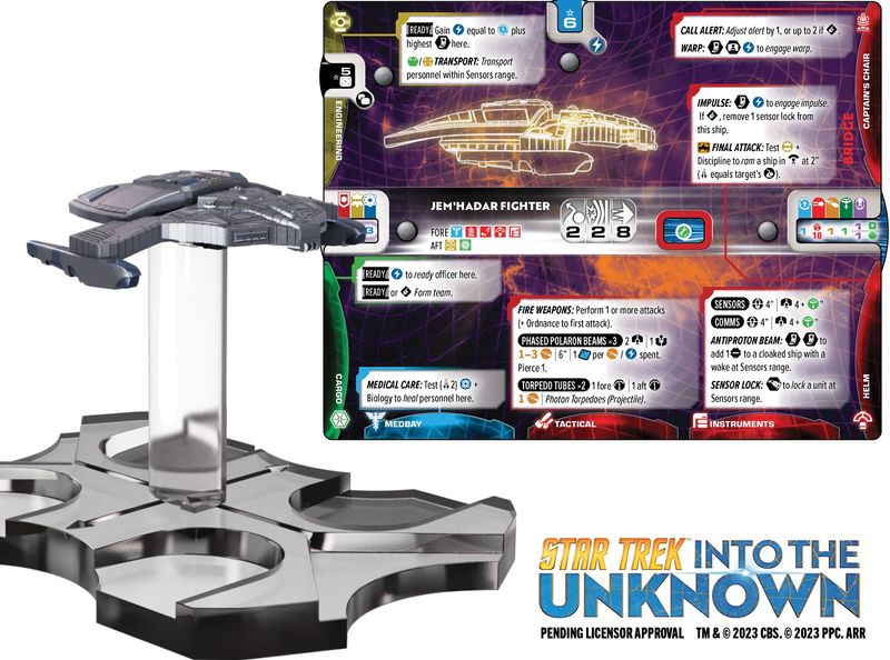 Board Games: Star Trek Into the Unknown: Federation vs. Dominion Core Set