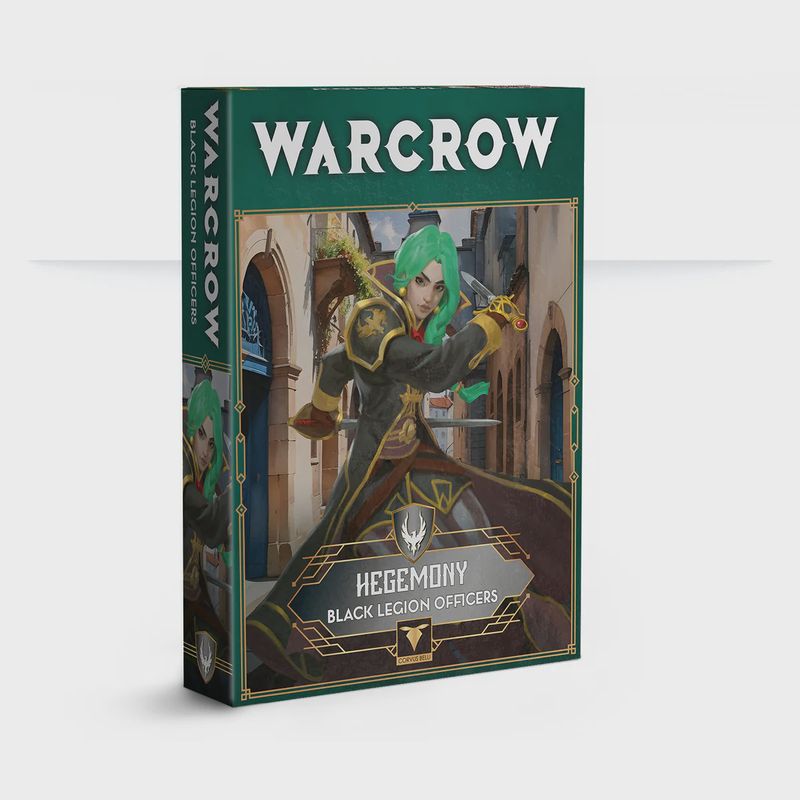 Warcrow - Hegemony Black Legion Officers