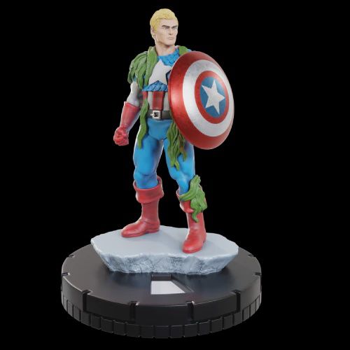 HeroClix: Iconix - Captain America from the Ice