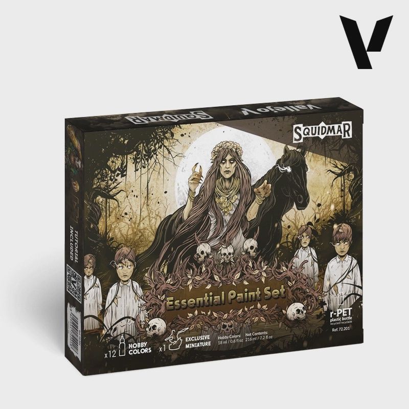 Squidmar Miniatures Paint: Essential Paint Set