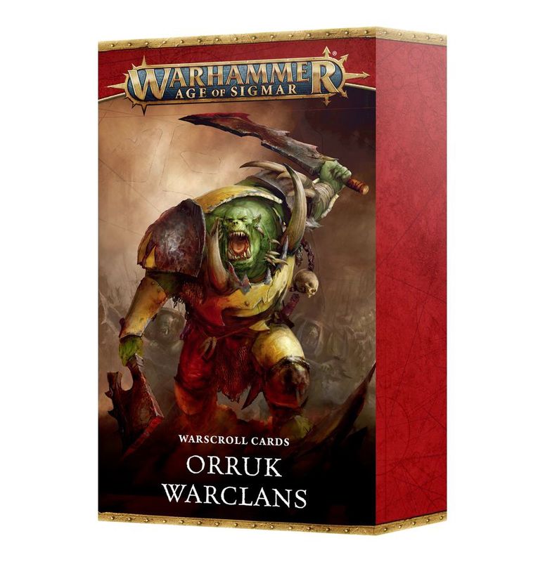 AoS:Warscroll Cards: Orruk Warclans