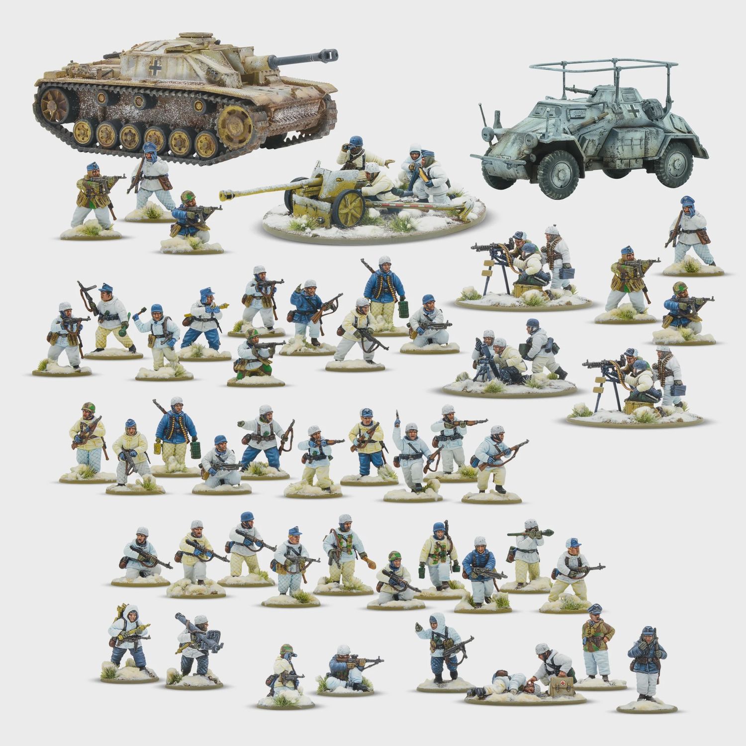 Bolt Action - Winter Fallschirmjager Starter Army