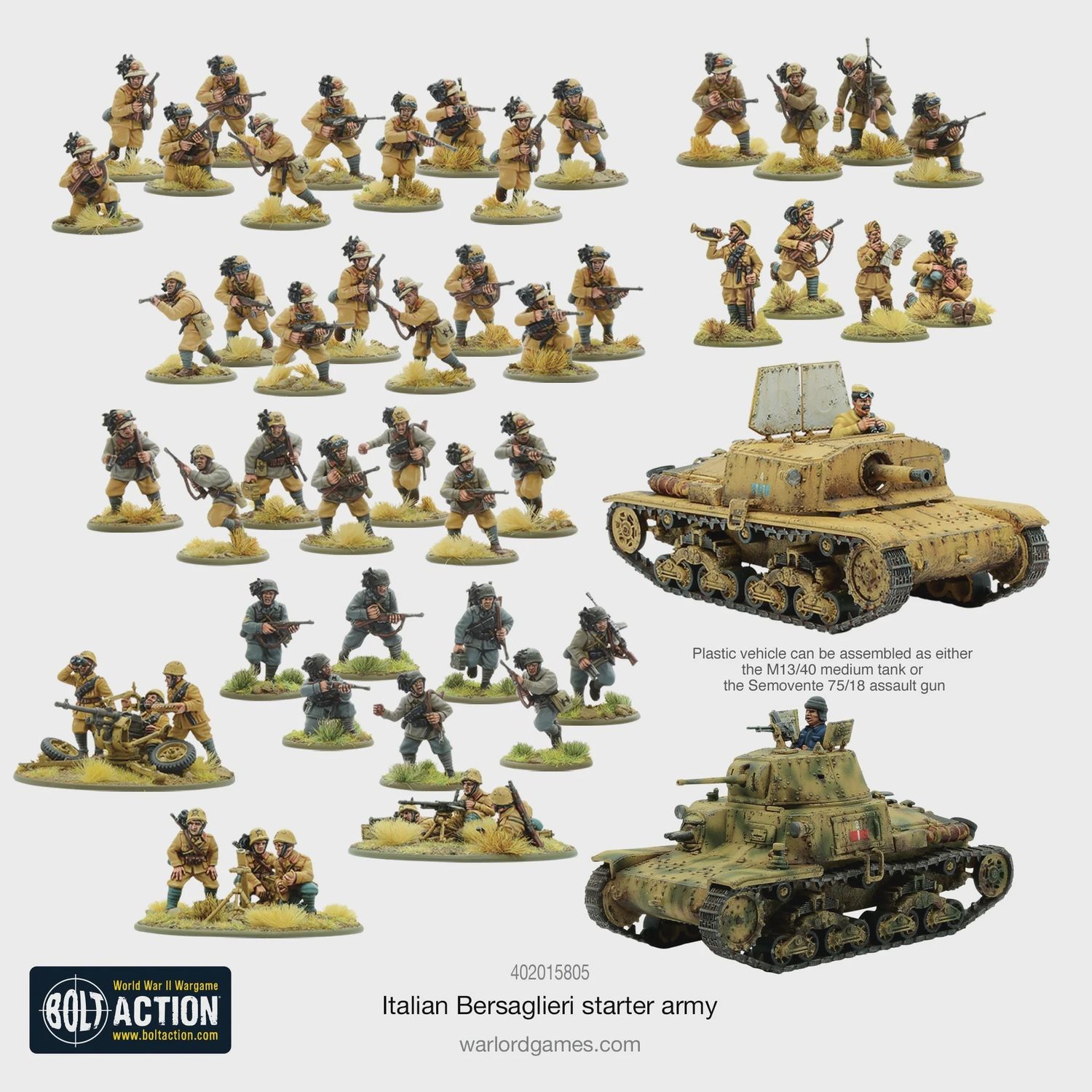 Bolt Action - Italian Bersaglieri Starter Army