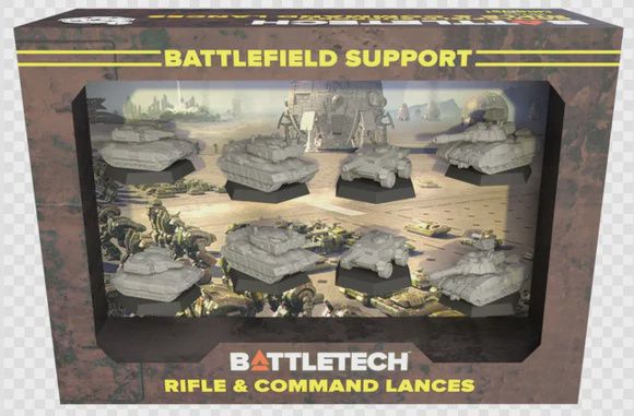 BattleTech - Battlefield Support Rifle &amp; Command Lances
