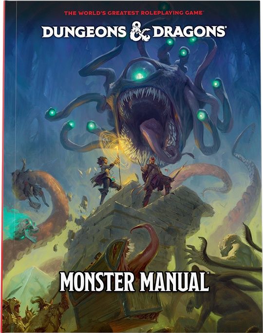Dungeons &amp; Dragons RPG: Monster Manual Hard Cover (2024)