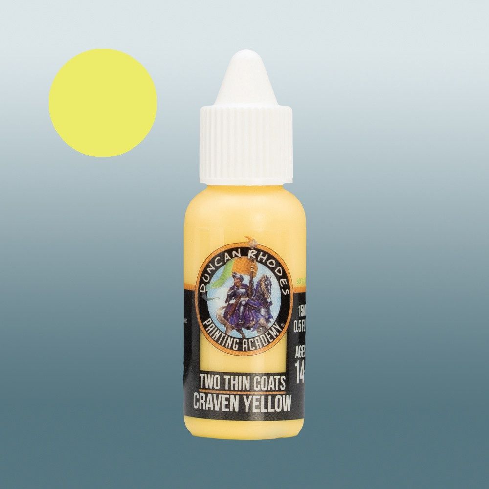 Two Thin Coats: Craven Yellow