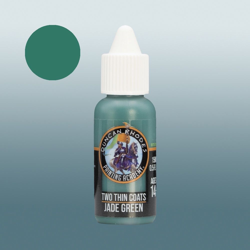 Two Thin Coats: Jade Green