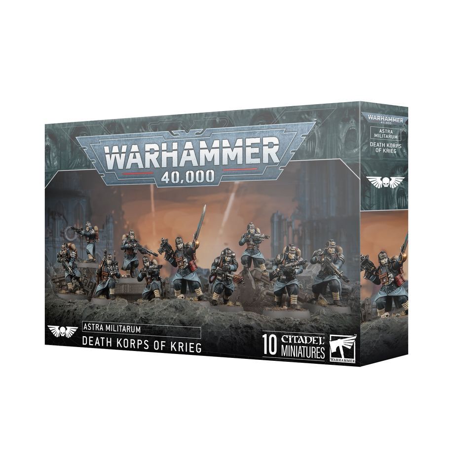 Astra Militarum: Death Korps of Krieg Infantry Squad