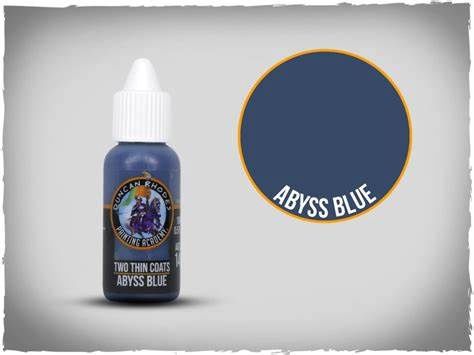 Two Thin Coats: Abyss Blue