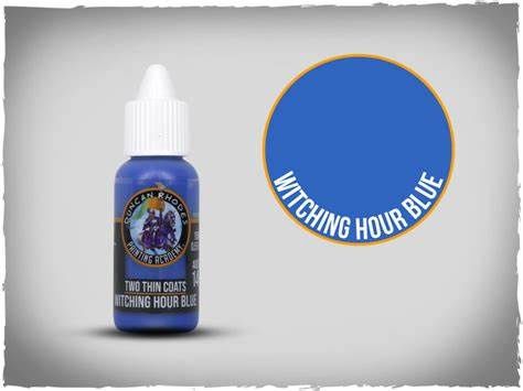 Two Thin Coats: Witching Hour Blue