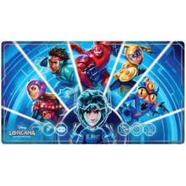 Lorcana TCG: Archazia&#39;s Island Playmat - Big Hero 6 We Could Be Immortals