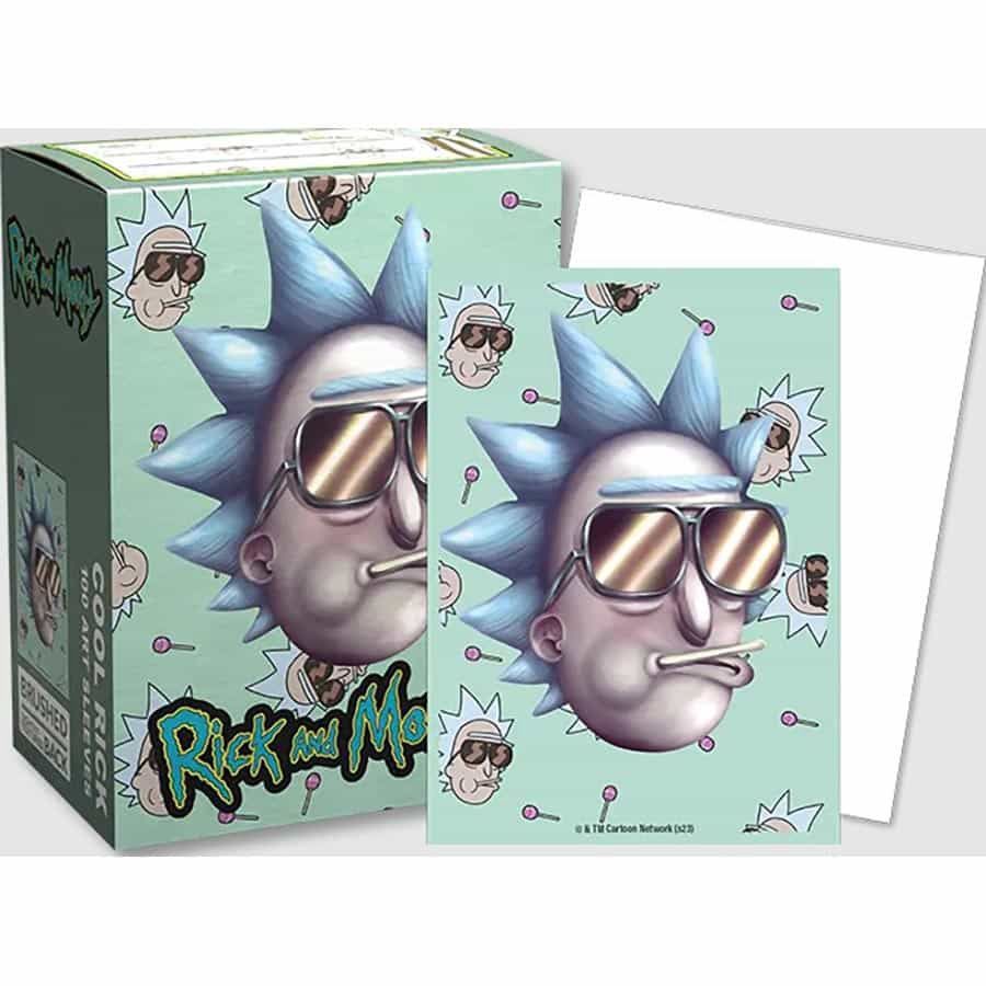 DRAGON SHIELD -  RICK AND MORTY: COOL RICK - BRUSHED ART 100CT)