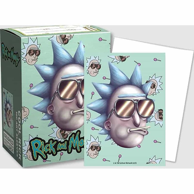 DRAGON SHIELD -  RICK AND MORTY: COOL RICK - BRUSHED ART 100CT)