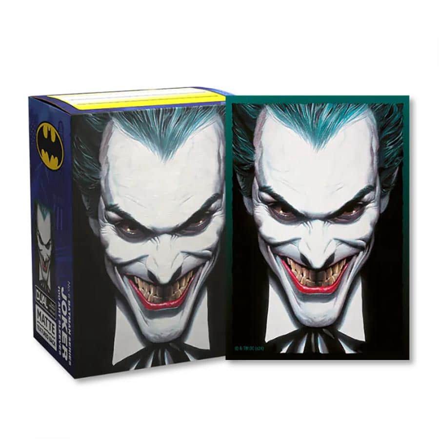 DRAGON SHIELD - BATMAN 85TH ANNIVERSARY: JOKER DUAL MATTE (100CT)