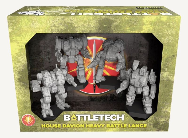 BattleTech - House Davion Heavy Battle Lance