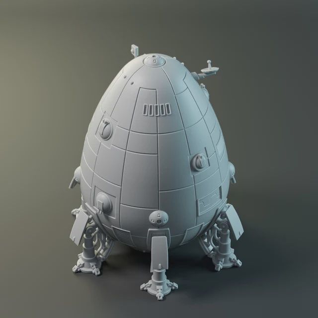 BattleTech - Map Scale DropShip: Overlord-Class