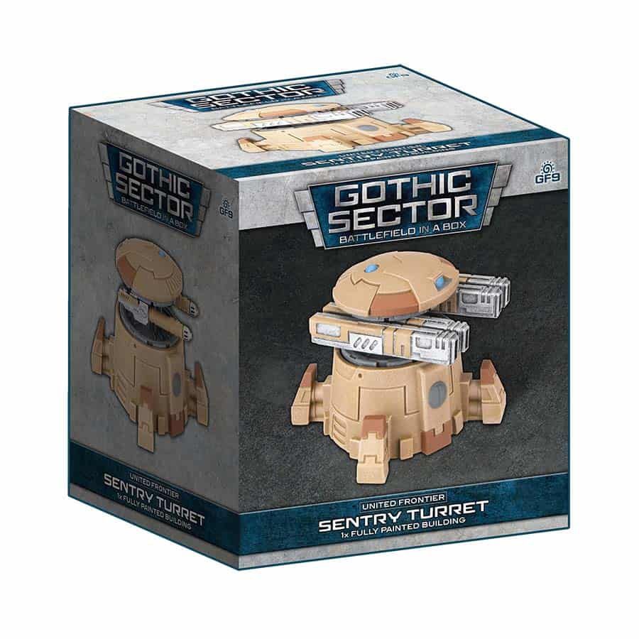 BATTLEFIELD IN A BOX: GOTHIC SECTOR: UNITED FRONTIER SENTRY TURRET