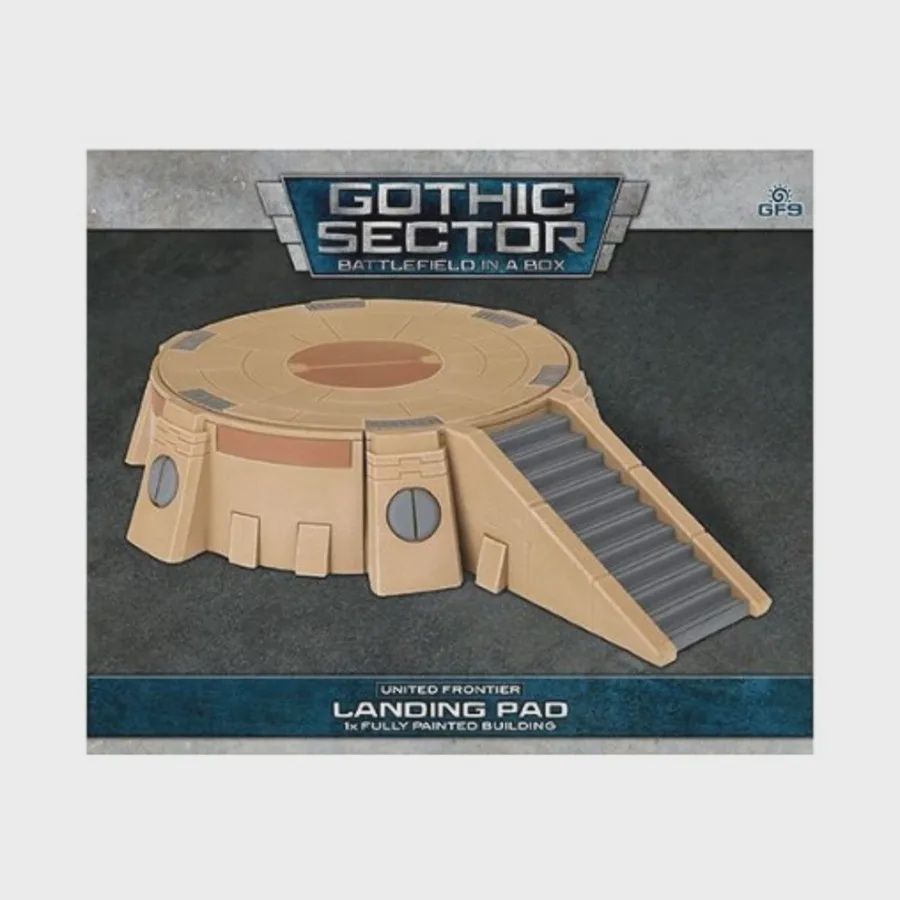 BATTLEFIELD IN A BOX: GOTHIC SECTOR: United Frontier - Landing Pad
