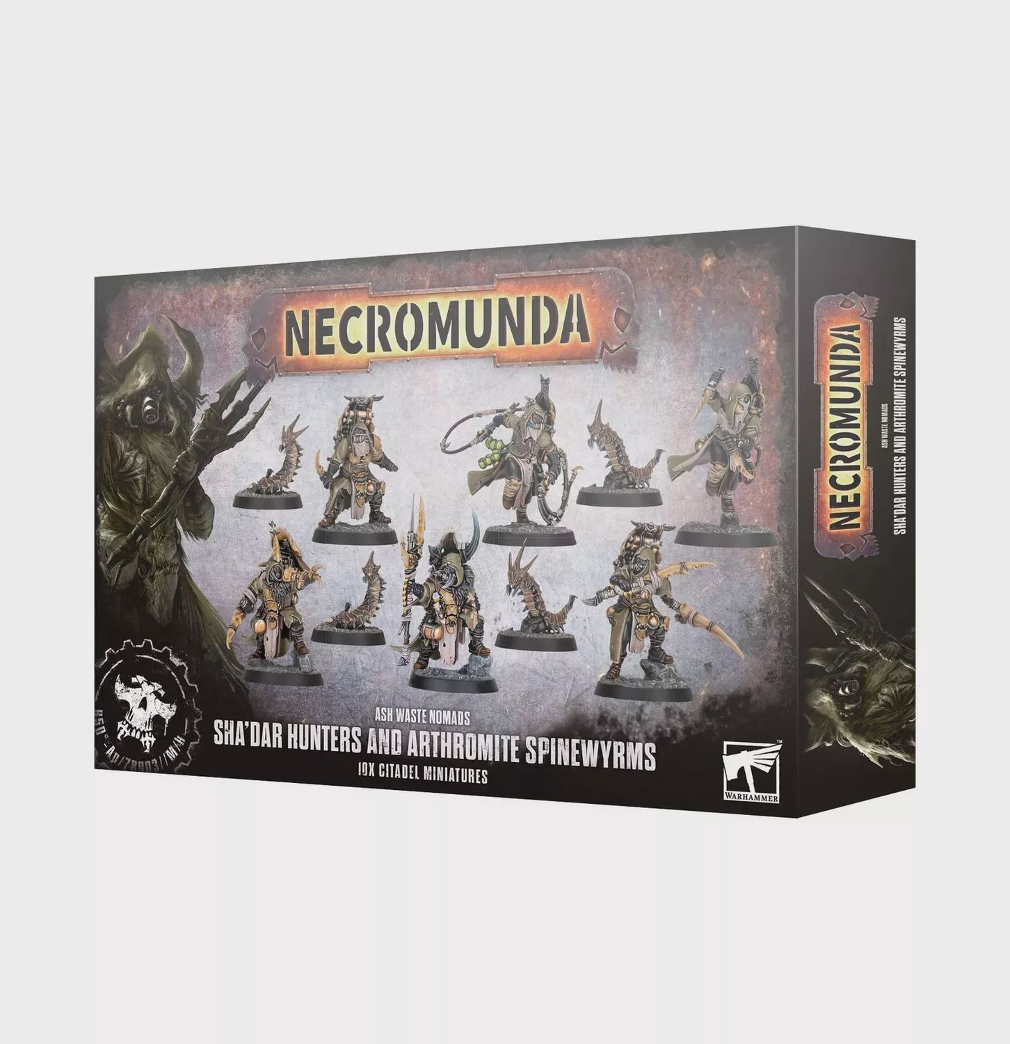 Necromunda: Ash Waste Nomads Sha&#39;dar Hunters and Spineworms
