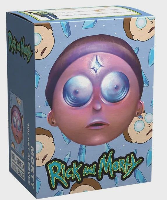 DRAGON SHIELD - RICK AND MORTY: MORTY - BRUSHED ART 100CT)