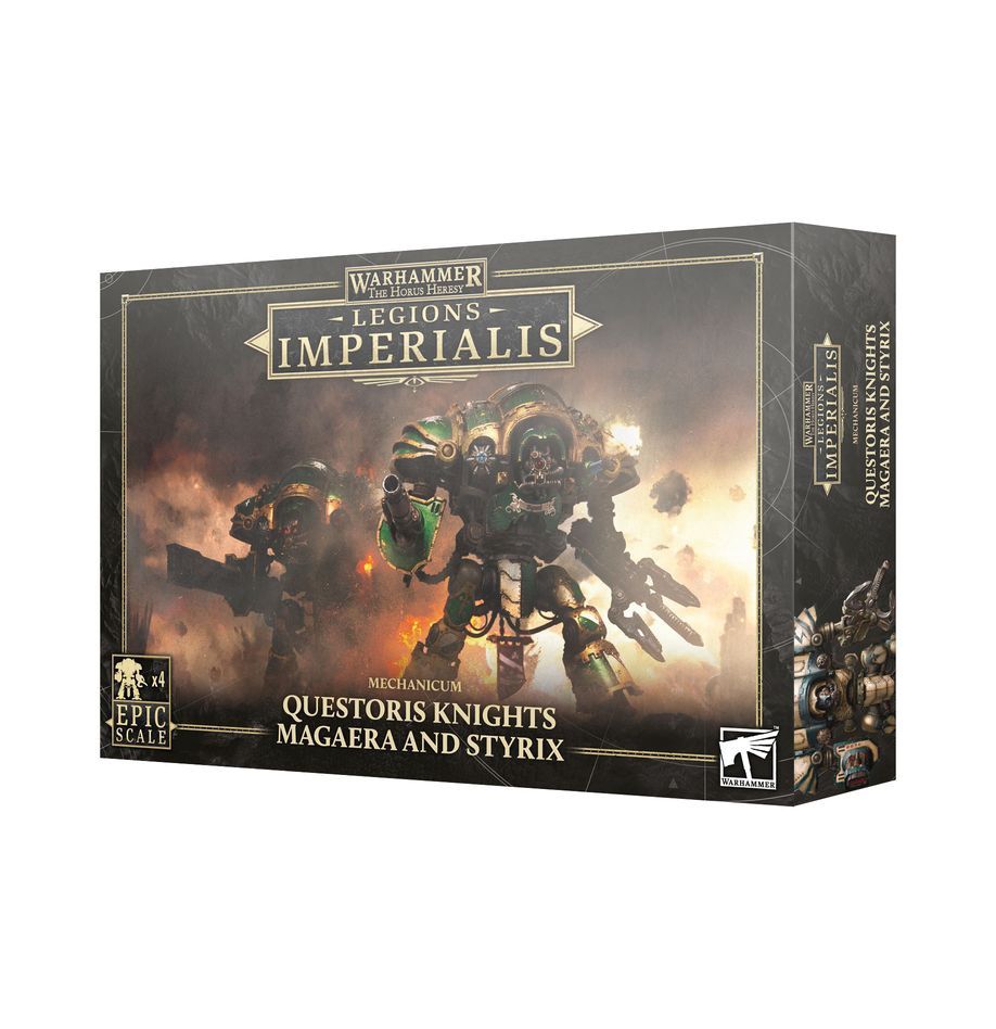 Legions Imperialis: Mechanicum Questoris Knights Magaera and Strix