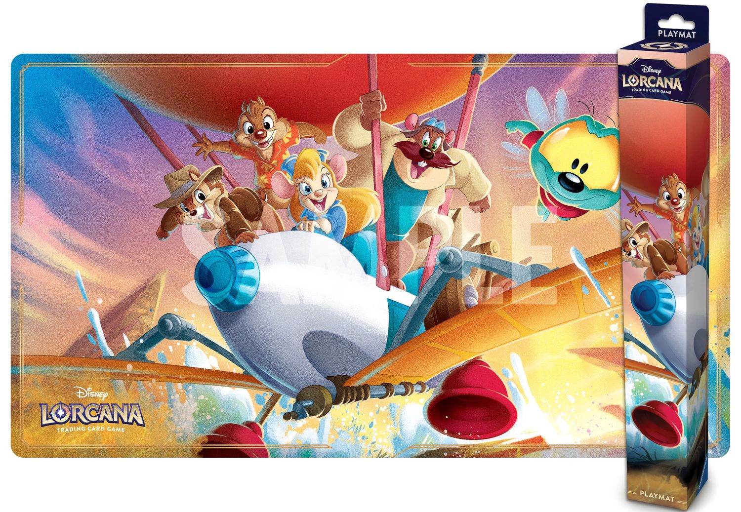 Lorcana TCG: Reign of Jafar Playmat Rescue Rangers