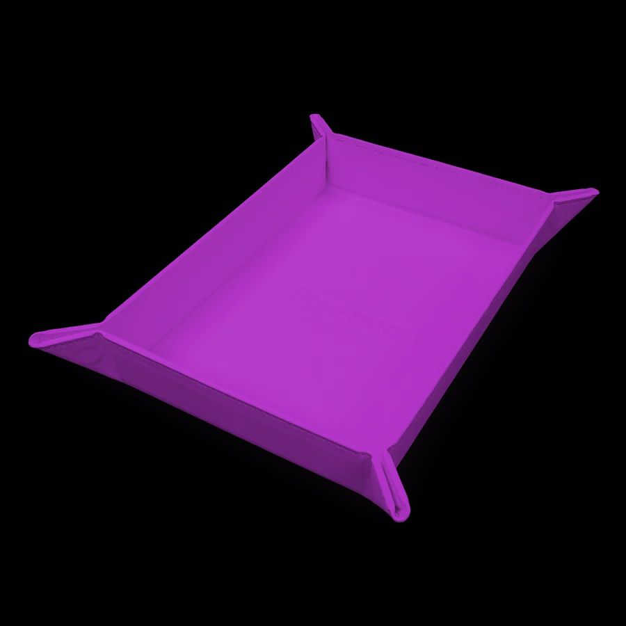 UltraPro: Vivid Magnetic Folding Dice Tray - Purple