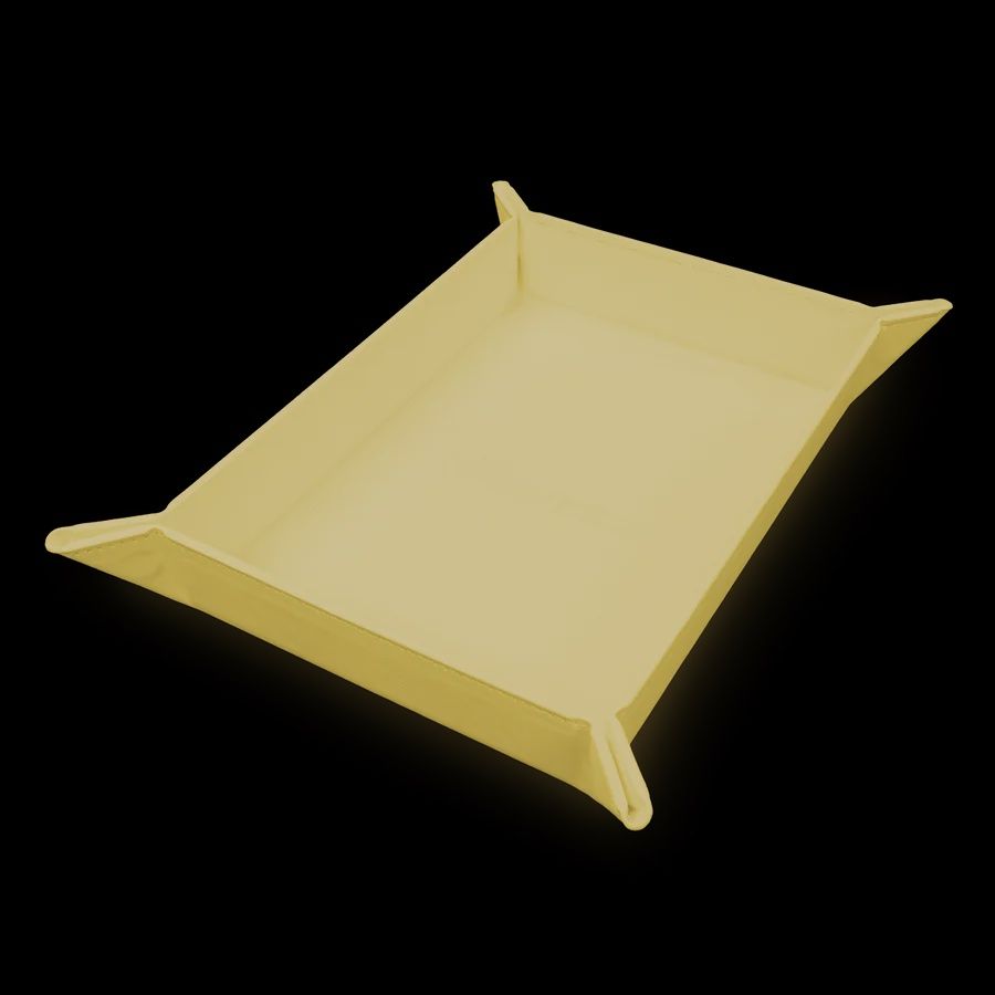 UltraPro: Vivid Magnetic Folding Dice Tray - Yellow