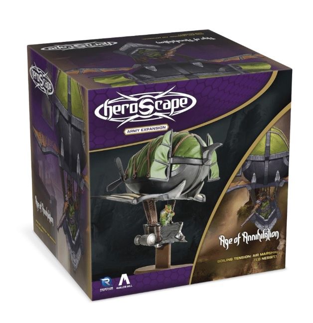 Heroscape: Boiling Tension: Air Marshal Zed Nesbitt Army Expansion