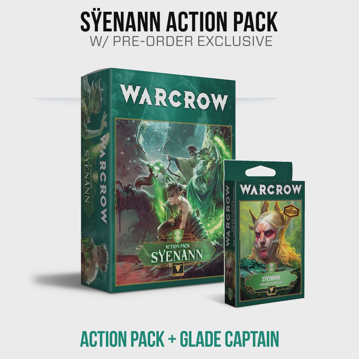 Warcrow: Syenann Action Pack w/ LE Grand Captain
