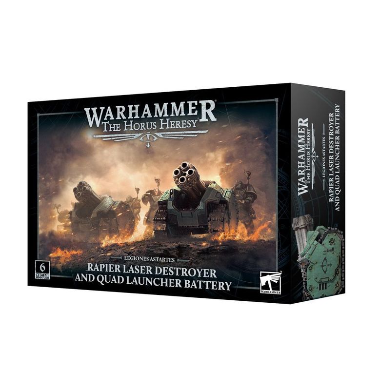 Legiones Astartes: Rapier Laser Destroyer and Quad Launcher Battery