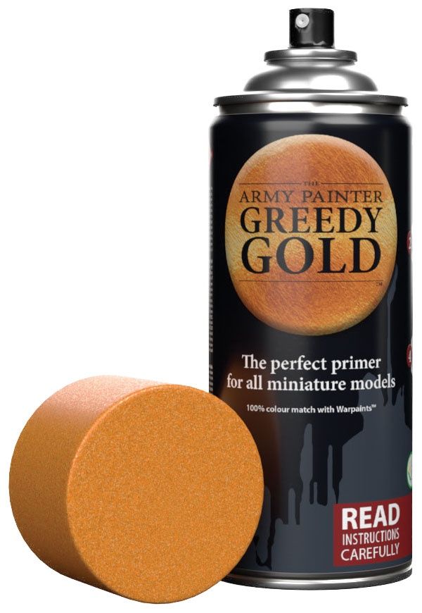 Army Painter: Colour Primer Greedy Gold