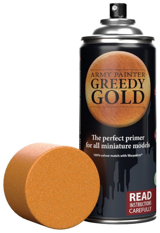 Army Painter: Colour Primer Greedy Gold