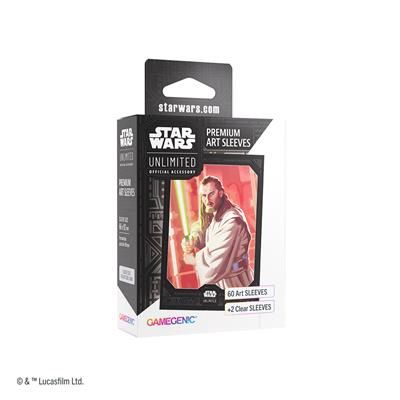 Star Wars: Unlimited Premium Art Sleeves - Qui-Gon Jinn