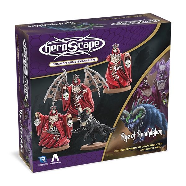 Heroscape: Army Expansion- Revnan Acolytes and Grave Grim