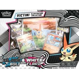 Pokemon: Black Bolt and White Flare Victini Illustration Collection