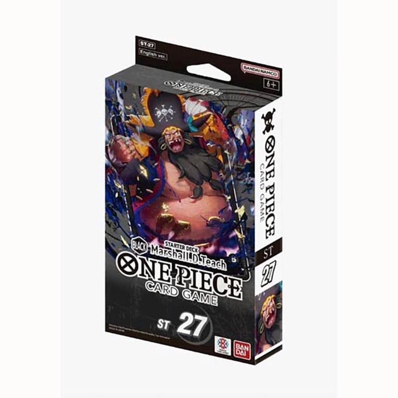 One Piece TCG: Starter Deck ST 27 - Black - Marshall.D.Teach